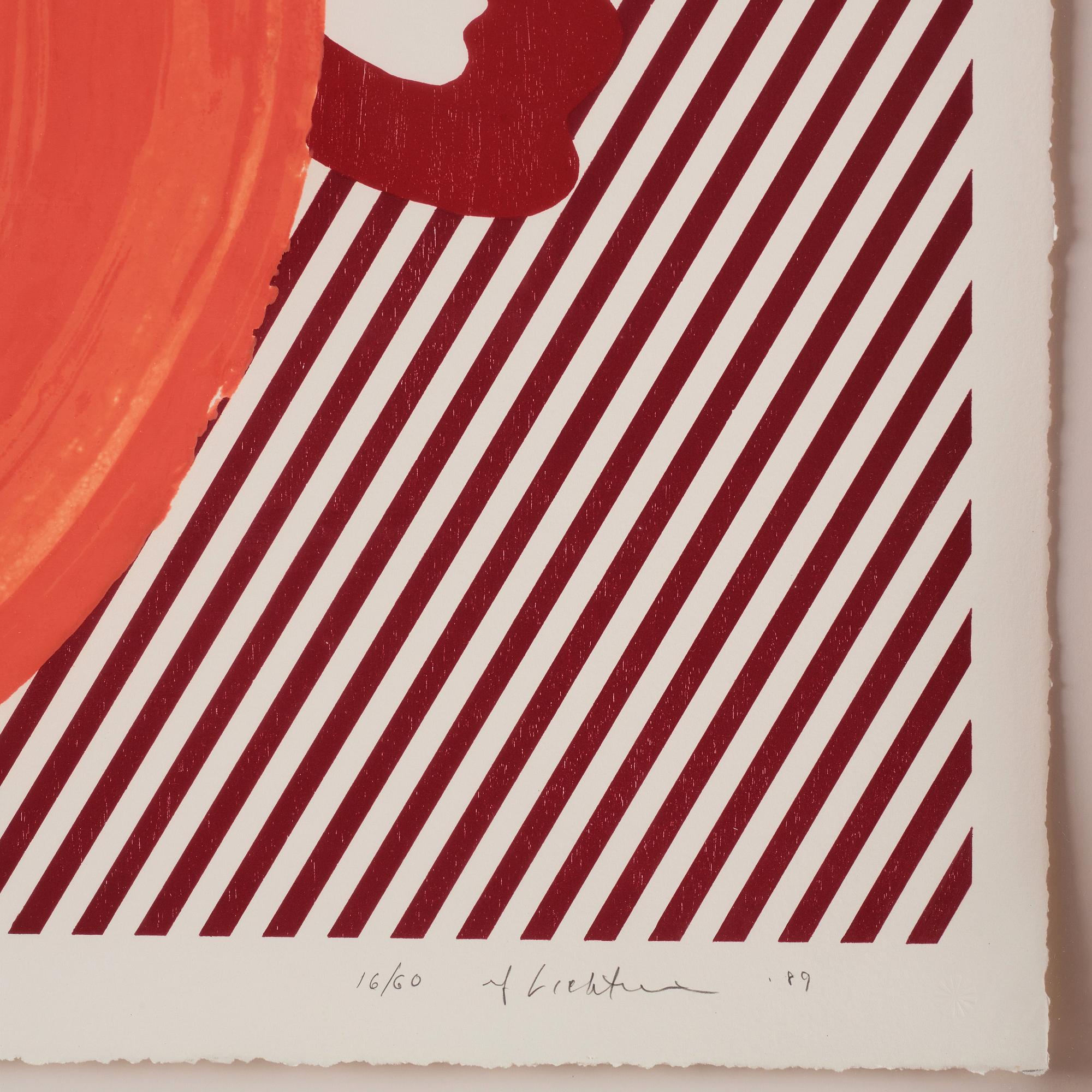 Roy Lichtenstein Nude From Brushstrokes Figures Series Bukowskis