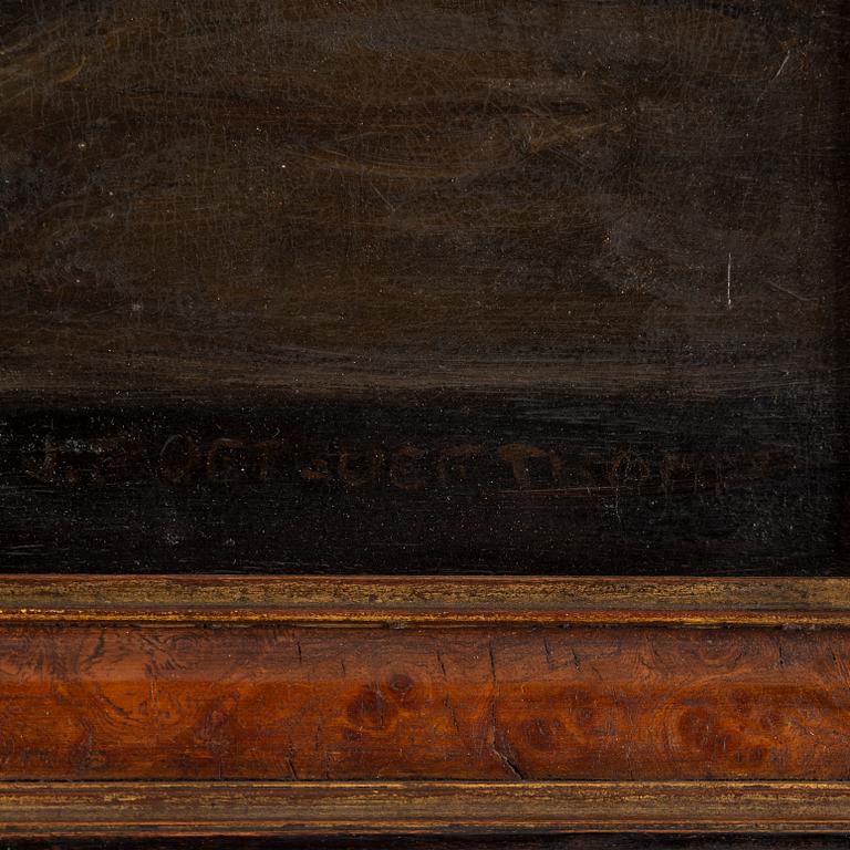 JAN ZOETELIEF TROMP, oil on canvas, signed.