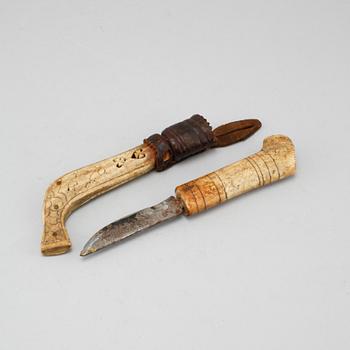 A 19th / 20th century Sami knife.