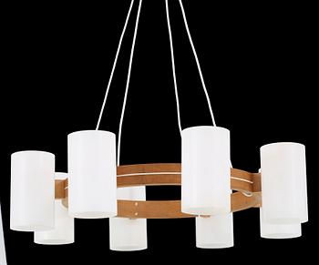 TAKLAMPA, "TAKLAMPA 587"/"CYLINDER RINGKRONA", Östen Kristiansson för Luxus, h 60.