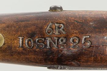 FLANKÖRPISTOL, med slaglås, 1800-tal, märkt 1816.