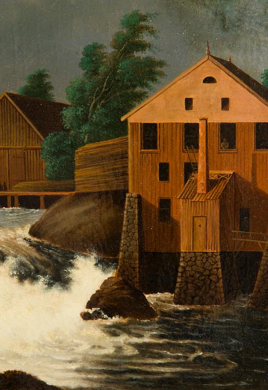 Lennart Forstén, Koskimaisema.