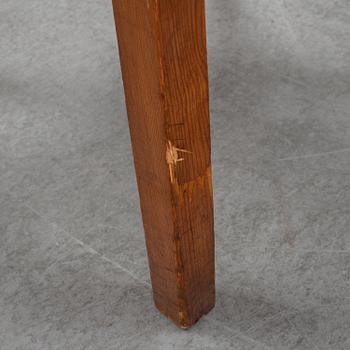 Axel Einar Hjorth, a pair of stained pine "Lovö" chairs, Nordiska Kompaniet, Sweden 1930's.