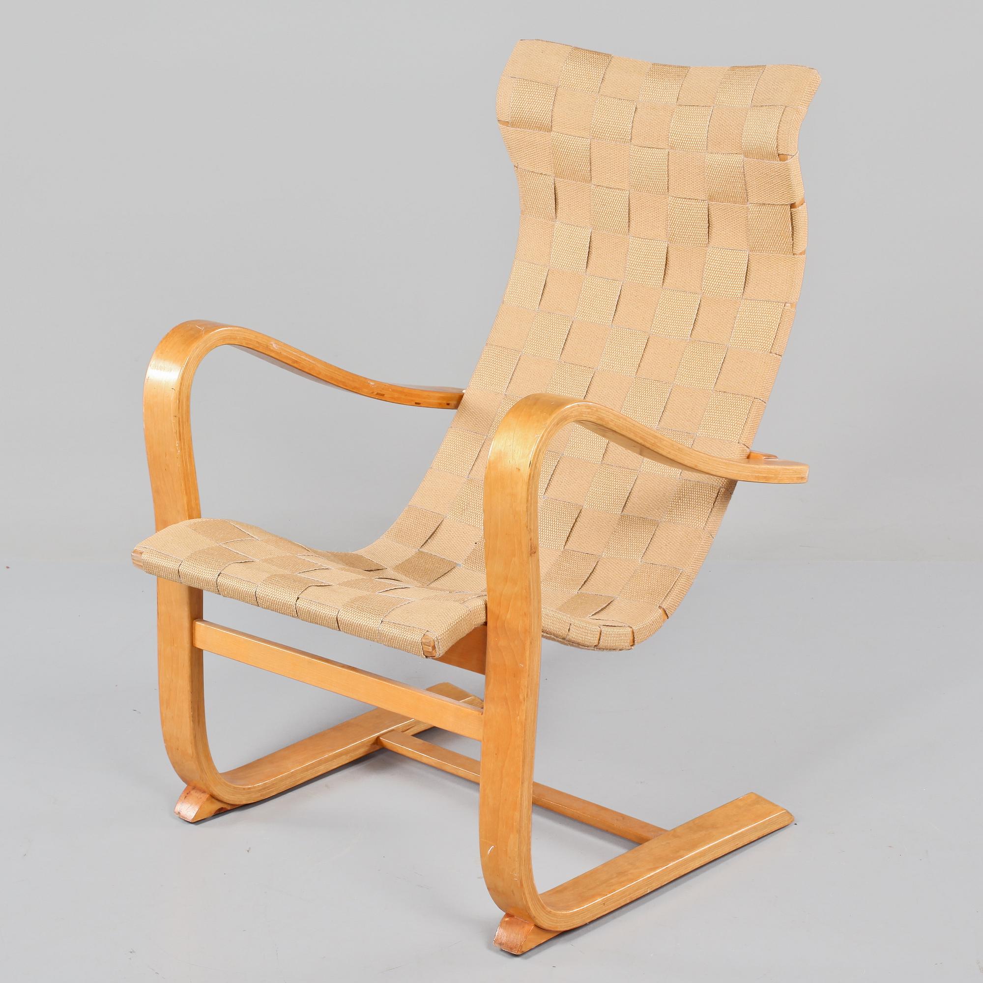 FÅTÖLJ, "Patronen", Gustaf Axel Berg, omkring 1900-talets mitt.