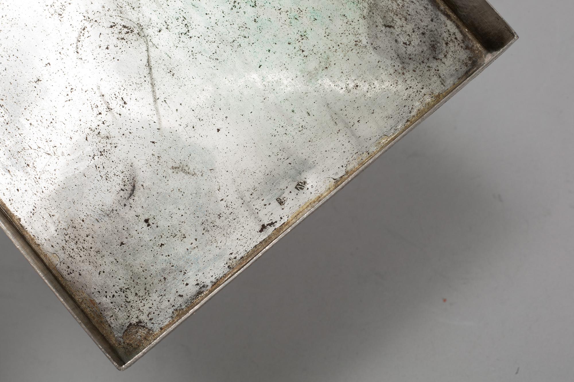 A silver box, first half of the 20th century.