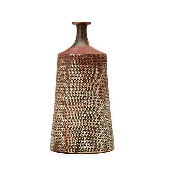 292. A Stig Lindberg stoneware vase, Gustavsberg Studio 1967.