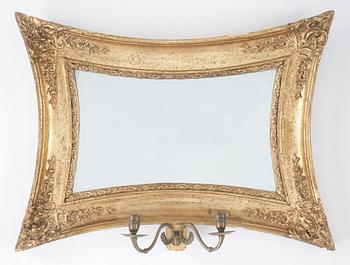 SPEGELLAMPETTER, ett par, senempire 1800-talets mitt.