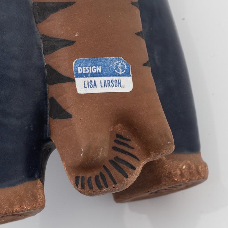 Lisa Larson, figuriner, 2 st, stengods, Gustavsberg.