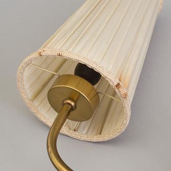 EINAR BÄCKSTRÖM, a pair of brass wall lights, Malmö, 1940's.