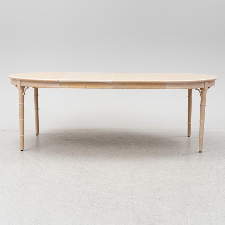 A 7 piece dining group, Miranda of Sweden, 1980's.