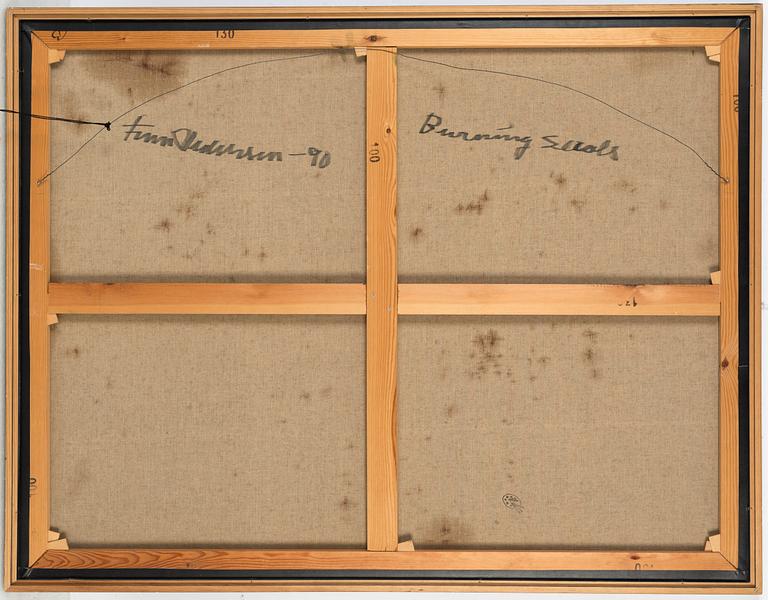 Finn Pedersen, olja på duk, signerad.