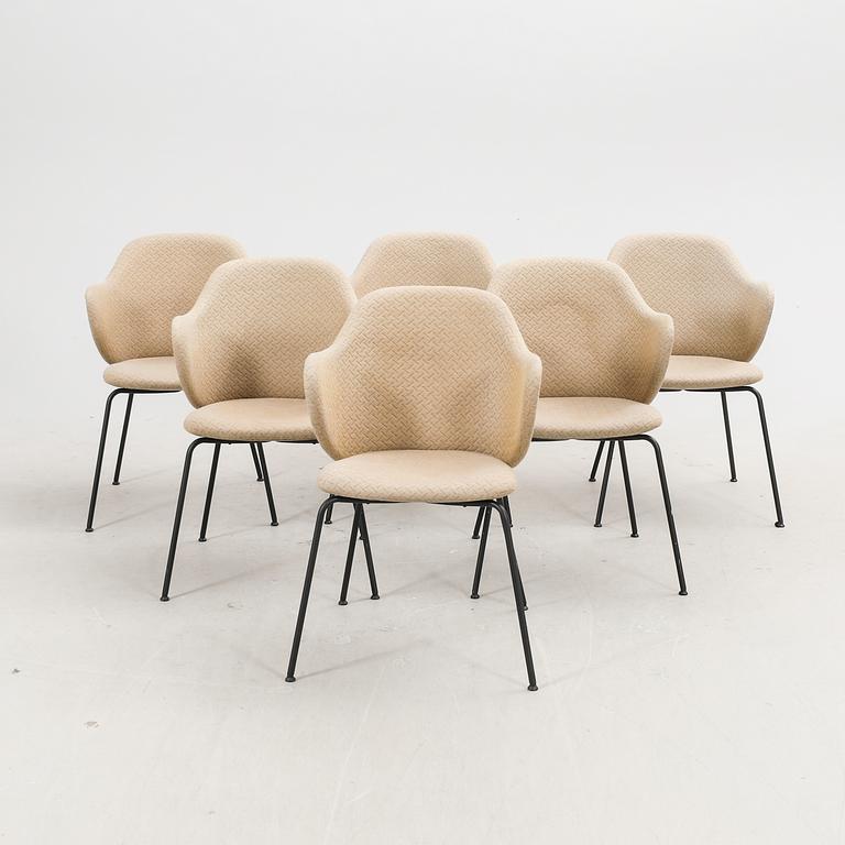 Six armchairs 'Lassen chair, Jupiter' by Magnus Sanglid & Marianne Viktor for By Lassen, Denmark 2022.