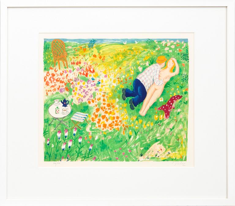 Lennart Jirlow, lithograph in colours, signed 200/300.