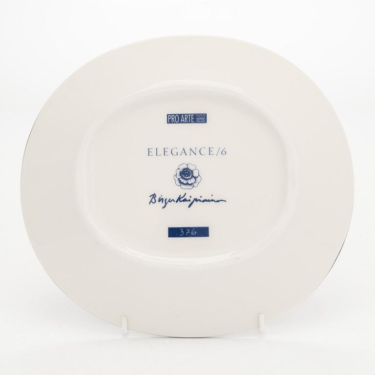 Birger Kaipiainen, vati, posliini, "Elegance/6", numeroitu 504. Pro Arte, Arabia.