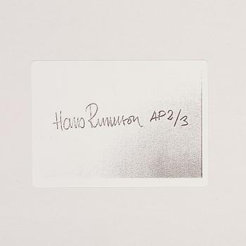 Hans Runesson, "Kvinnan med handväskan", 1985.