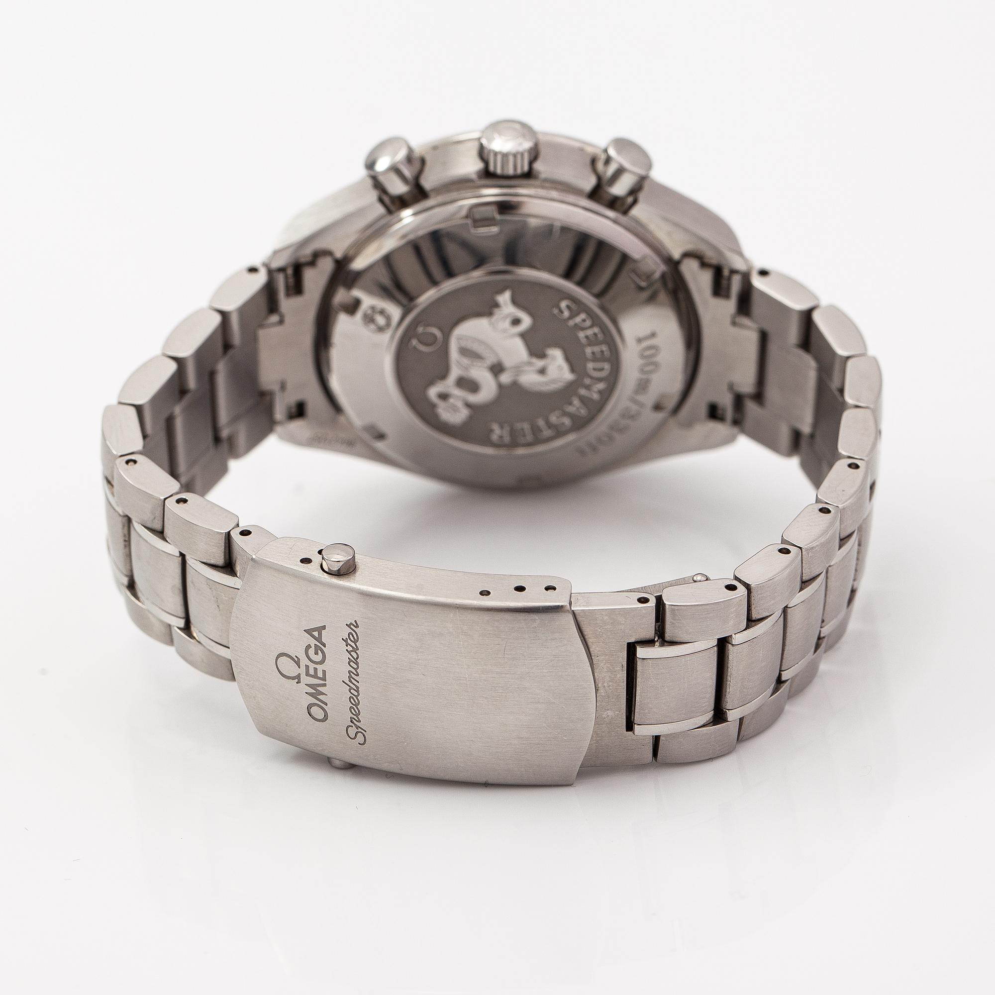 Omega, Speedmaster, 100m, wristwatch, 39 mm.