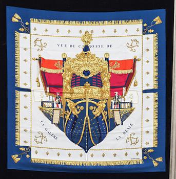 SCARF, "Vue du carosse de la galere la reale", Hermès.