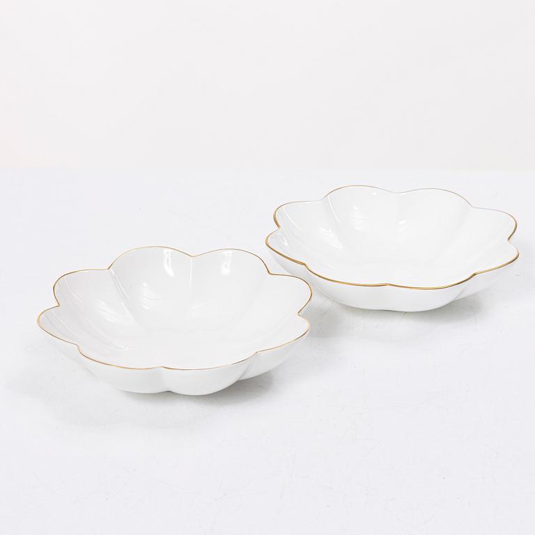 Karin Björquist, Service pieces, 14 pcs, porcelain, "Nobel", Rörstrand.