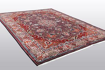 A carpet, Kashmar, ca 388 x 297 cm.