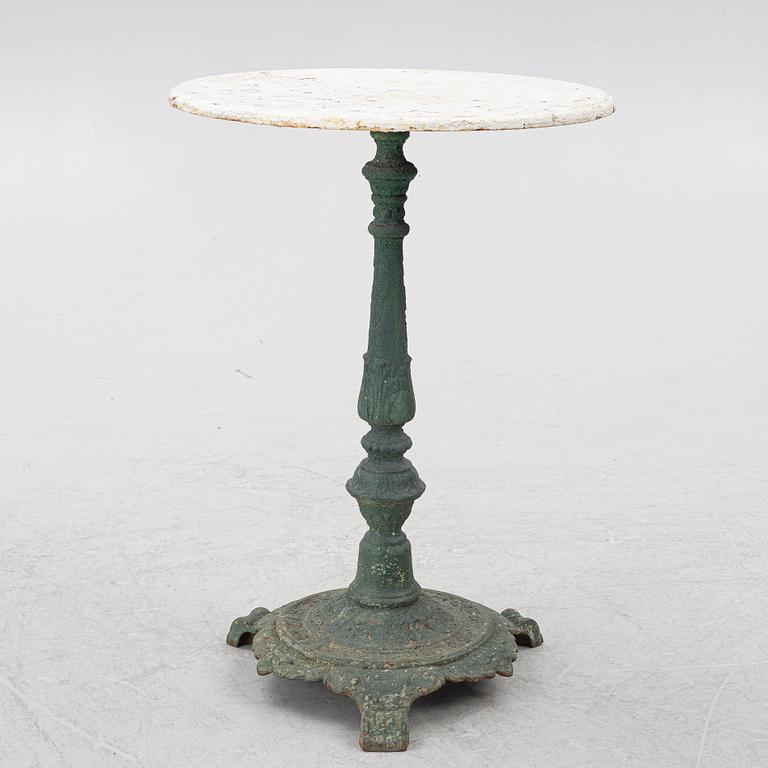 Garden table, Ludvigsbergs Werkstad, Stockholm, circa 1900.