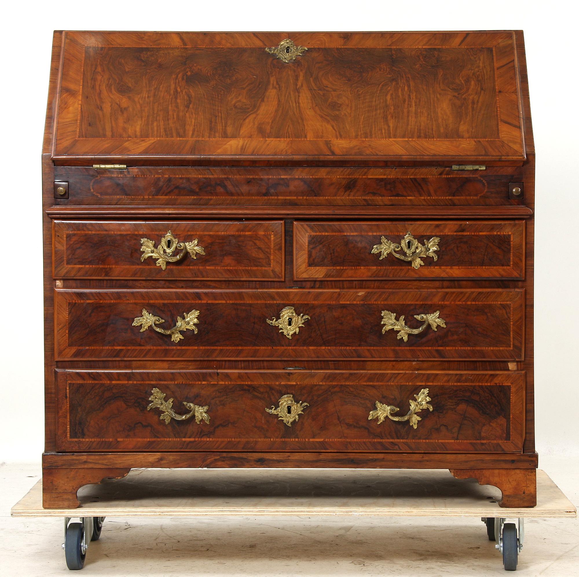 SNEDKLAFFSSEKRETÄR, barock, 1700-tal.