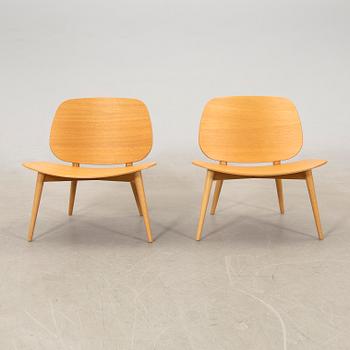 Jonas Lindvall, fåtöljer 1 par ”PAPA
F-275” för  Skandiform 2000-tal.