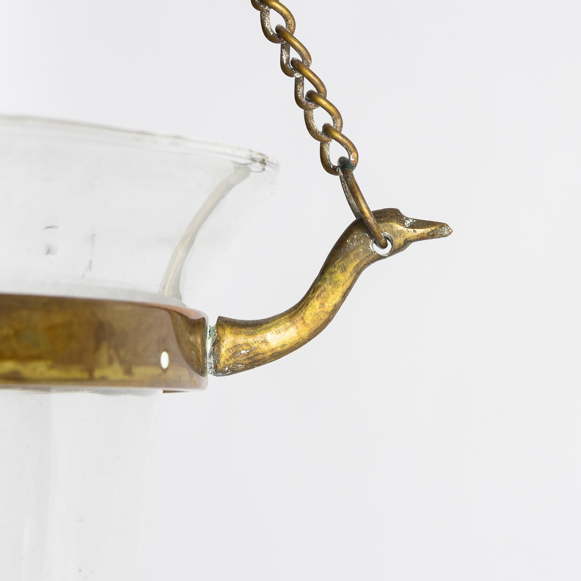 A pair of ceiling lanterns, early 20th century.