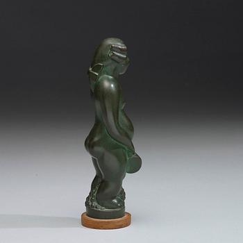 Nils Fougstedt, A Nils Fougstedt bronze sculpture, 1920's.