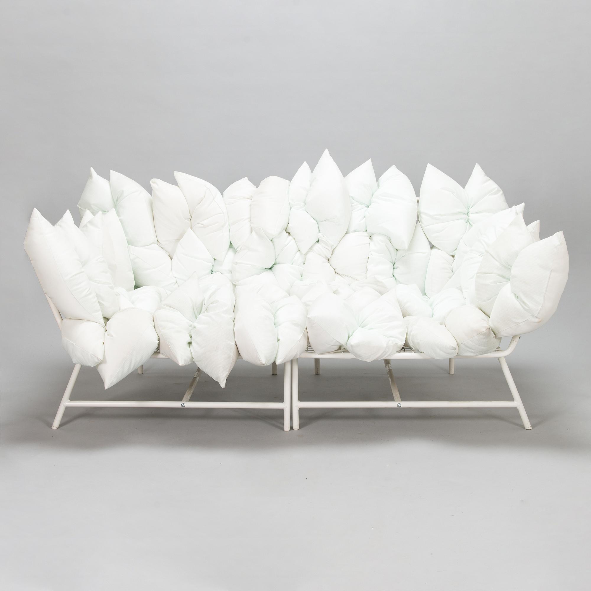 Kate Booy  & Joel Booy, Sofa or a pair of armchairs 'Loveseat with 36 pillows,' IKEA PS 2017.