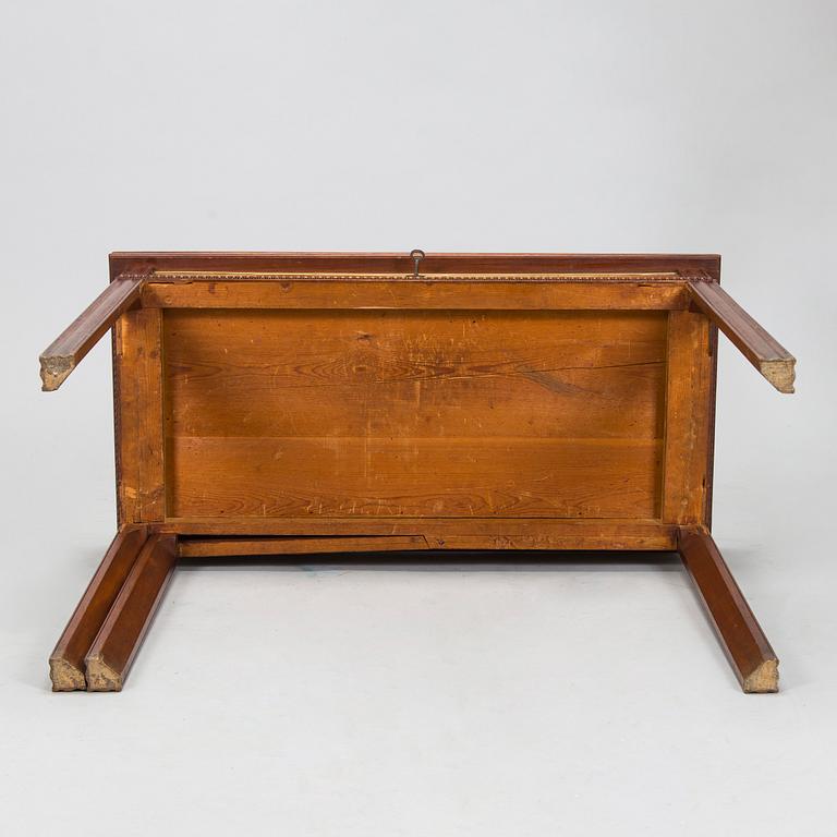 Pelipöytä, Ruotsi 1700-luvun loppu.