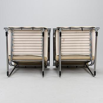 Yrjö Kukkapuro, a pair of late 20th century 'Remmi' armchairs for Avarte.