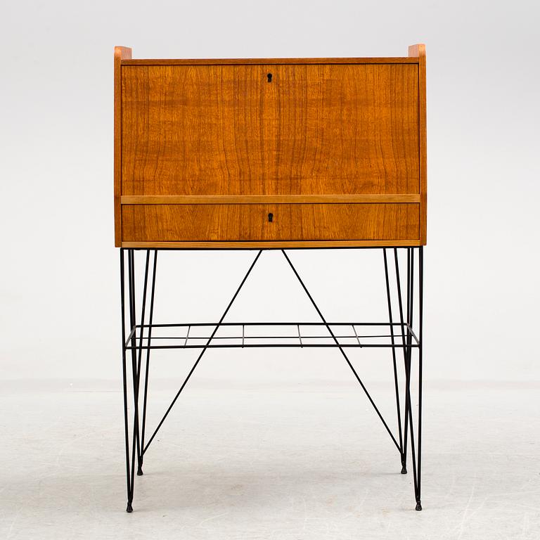 A Swedish 20th century secretaire  "Bang" veneered with teak designed for IKEA.