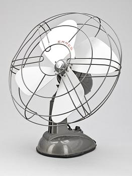 BORDSFLÄKT, metall, Erres, Holland, 1900-talets mitt. Etikettmärkt undertill.