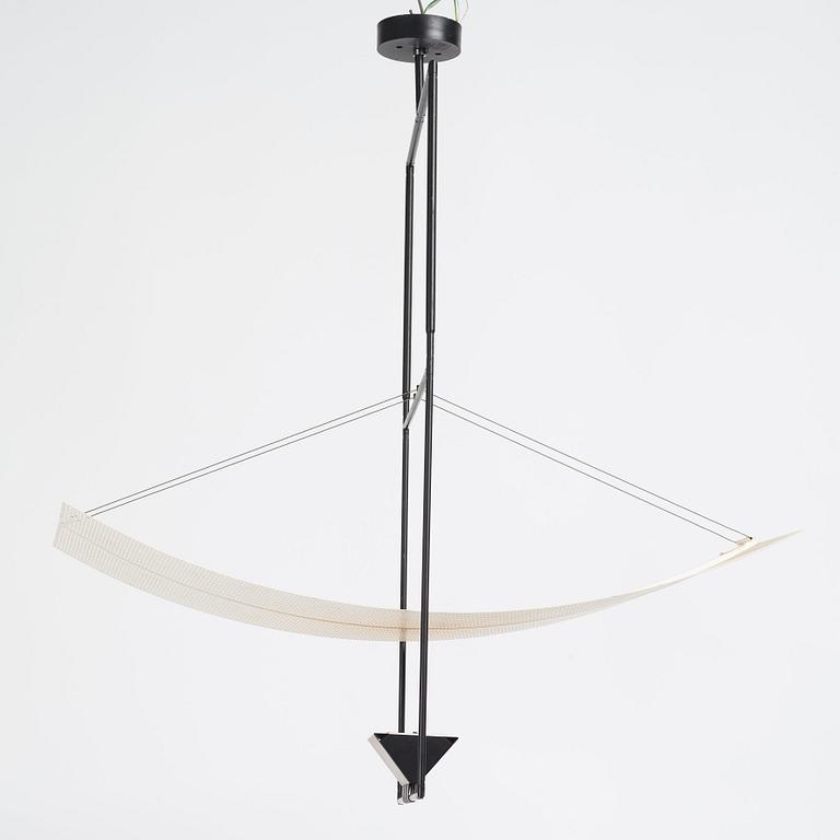 Mario Botta, a 'Zefiro', ceiling lamp, Artemide, Italy, 1980s.