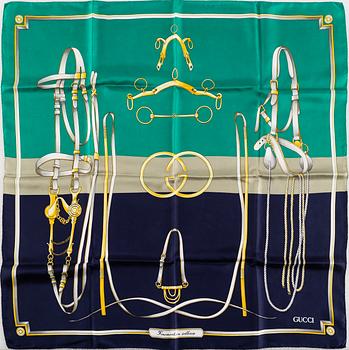 GUCCI, scarves, 2 st.