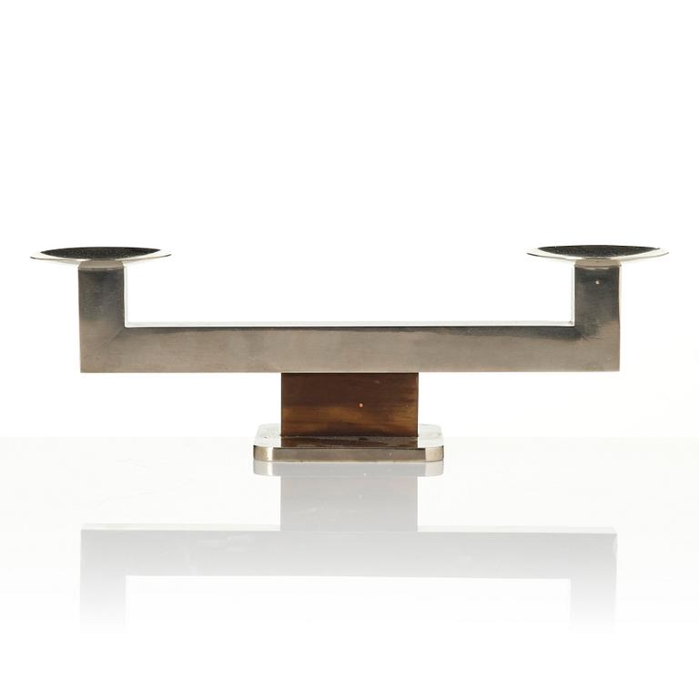 Carl-Einar Borgström, candelabra, Ystad-Metall, 1930s.