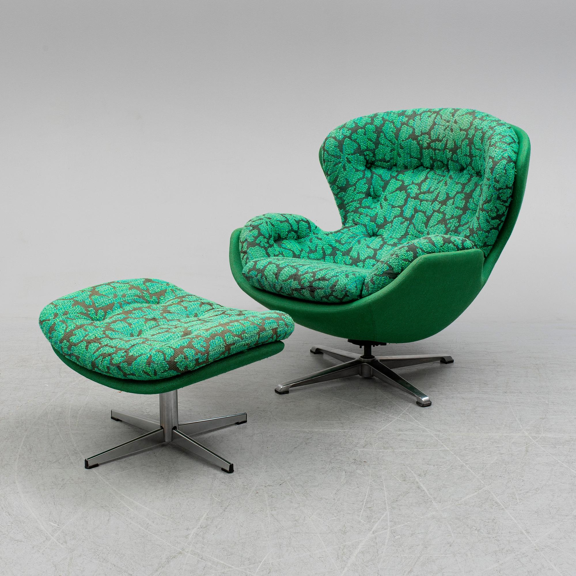 A 'Partner' easy chair by Lennart Bender, Ulferts, Tibro, Sweden.