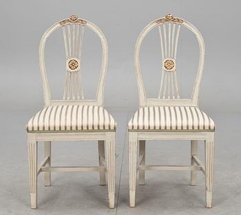 STOLAR, ett par. Sengustavianska, 1800-talets början.