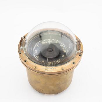Nakterhus med kompass "Sestrel" Henry Browne & Son, Barking & London 1900-tal.