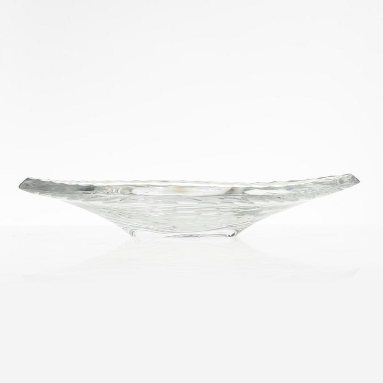Vicke Lindstrand, glass bowl, Kosta.