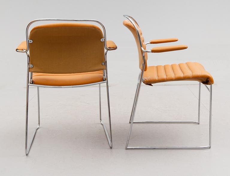 KARMSTOLAR, 1 par, Kenneth Bergenblad, DUX, 1900-talets andra hälft.