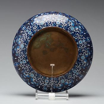 A large Chinese cloisonné censer, early 20th Century.