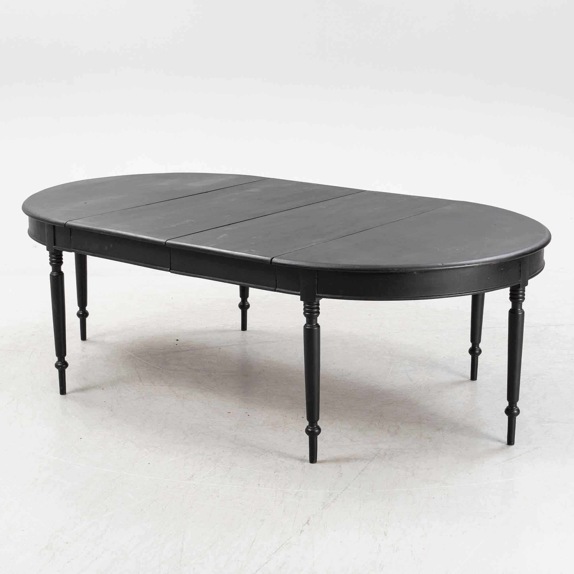 Matbord, nyrenässans, 1800-talets slut.