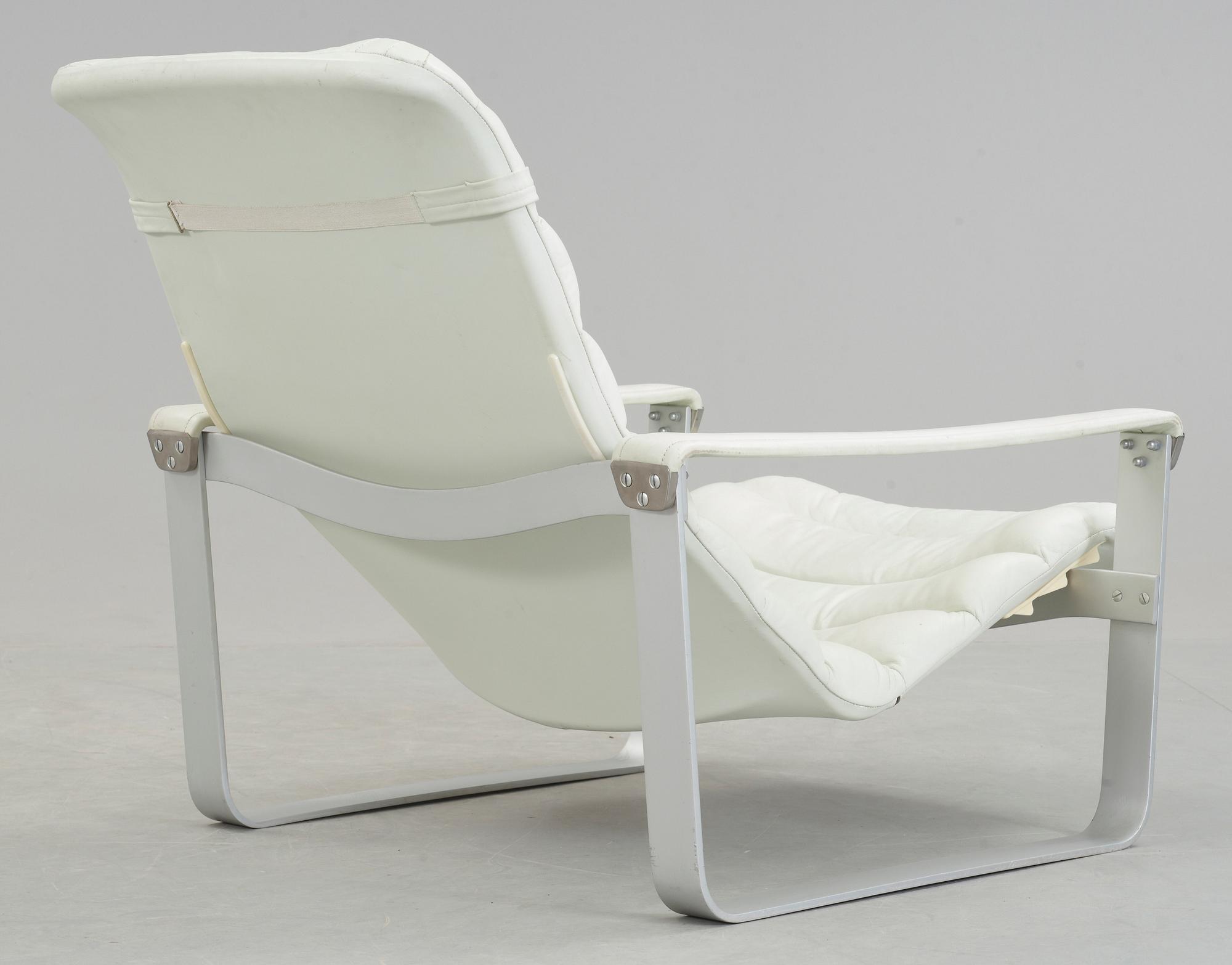 FÅTÖLJ, "Pulkka", Ilmari Lappalainen, Asko, 1960-tal.