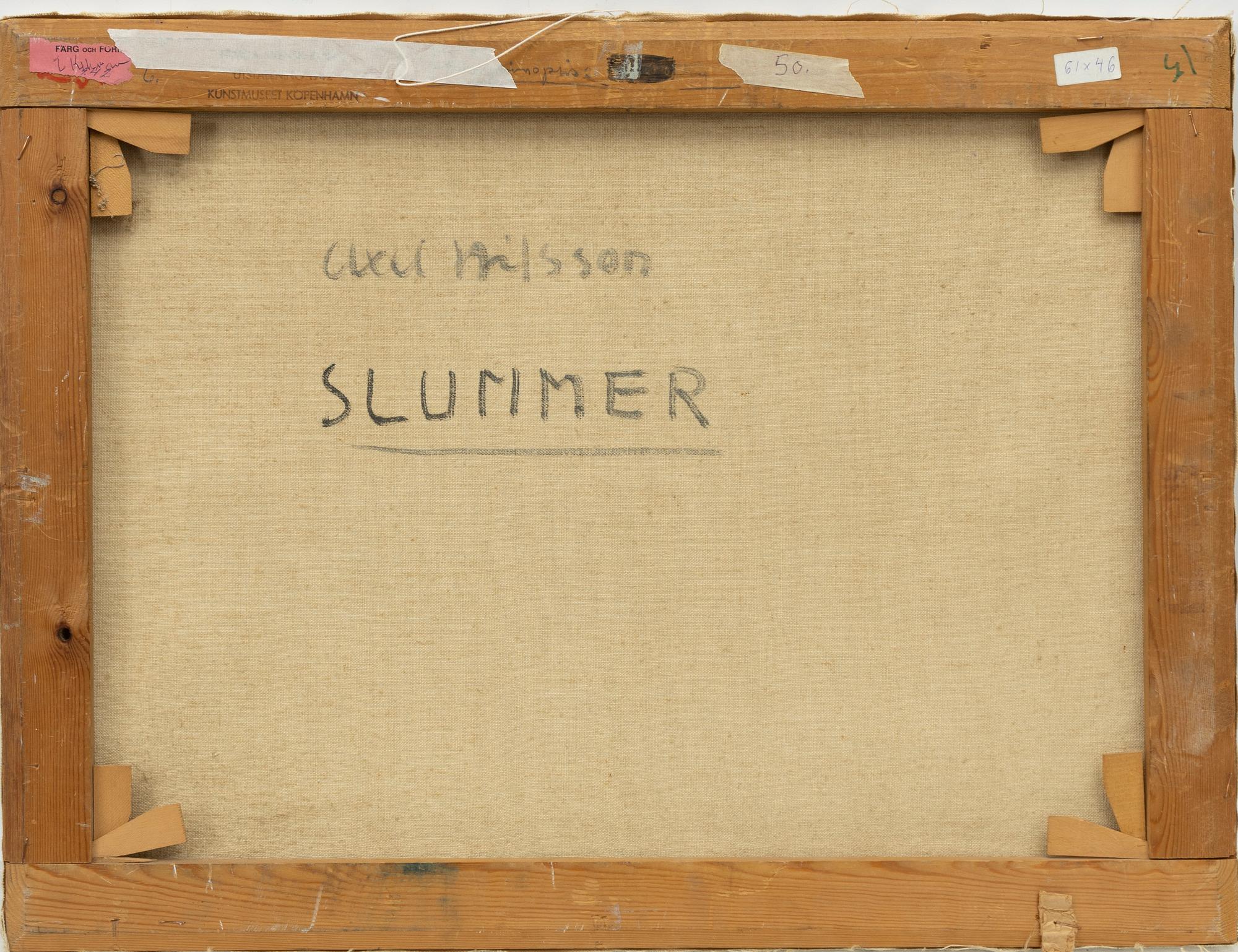 Axel Nilsson, "Slumber".