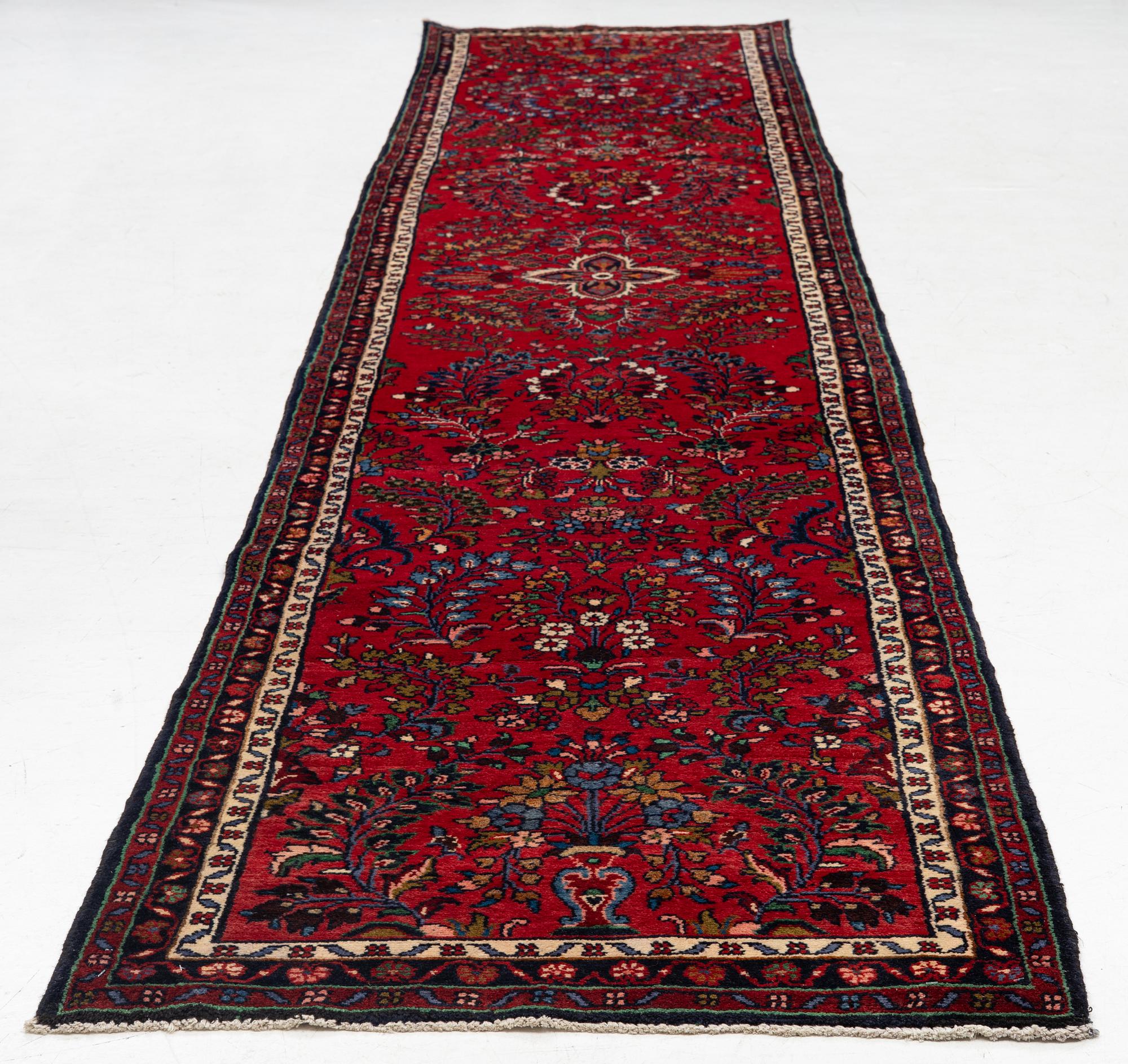 Gallerimatta, Rudbar, ca 430x 84 cm.
