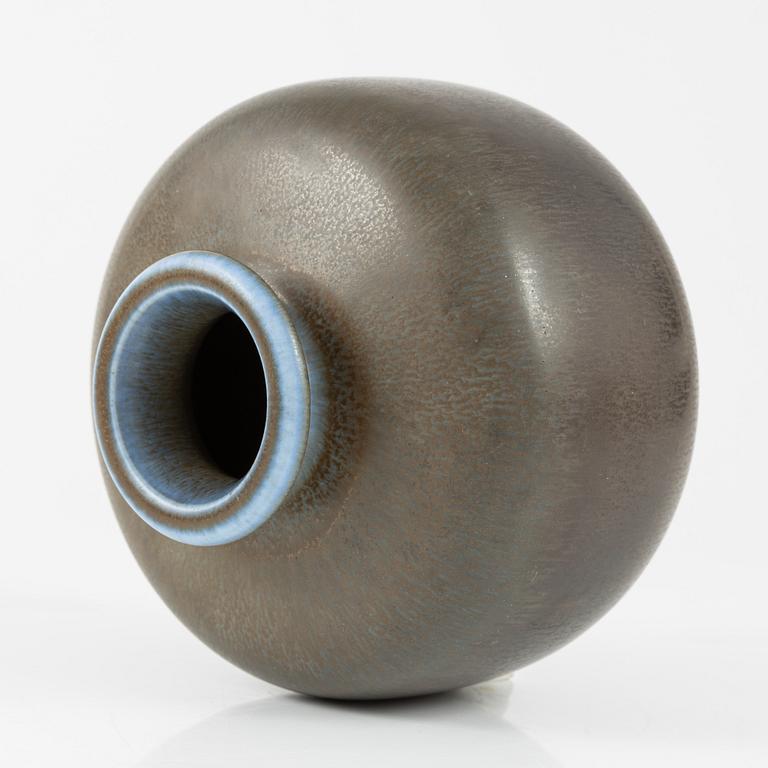 Berndt Friberg, vas, stengods, Gustavsbergs studio, 1961.