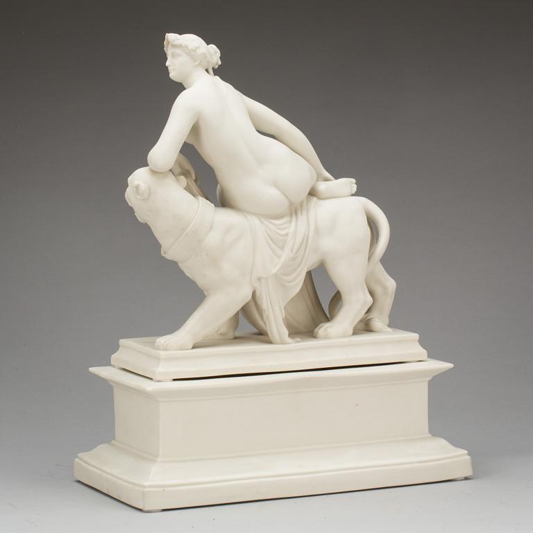 FIGURIN, parian, Gustavsberg, 1925.
"Ariadne" efter J H Danecker.
