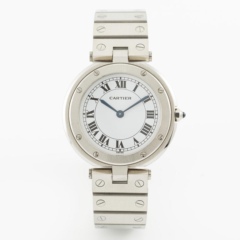 Cartier, Santos VLC, wristwatch, 32.5 mm.
