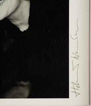 Helmut Newton, "Ava Gardner, London, 1984".